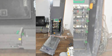 Serbe brach Bankomaten auf - 400.000 Euro Schaden