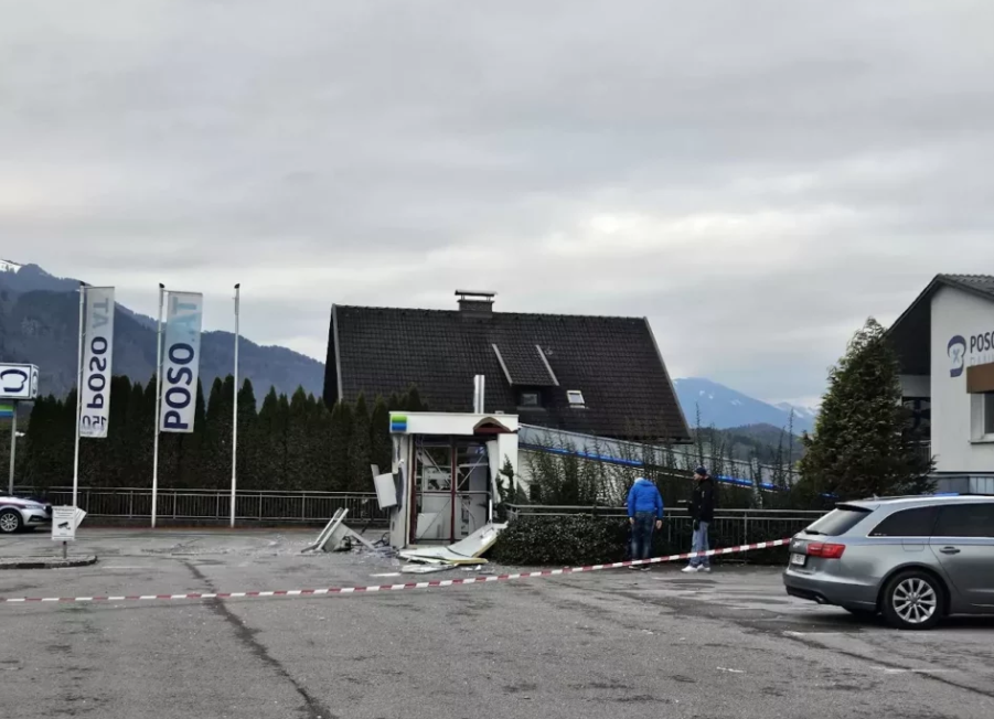 Bankomat gesprengt Arnoldstein