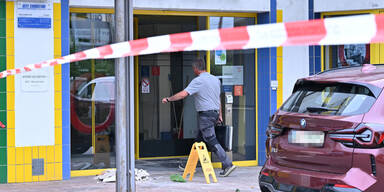 Bankomatsprengung verpixelt