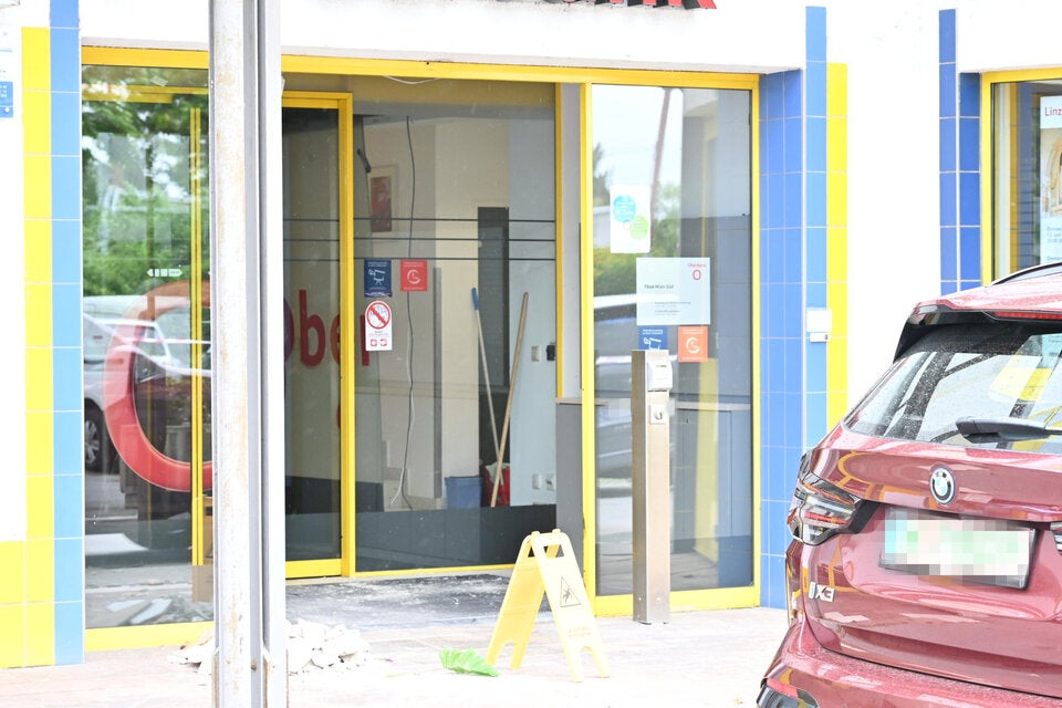 Bankomatsprengung verpixelt