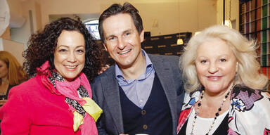 Barbara Wussow, Dietmar Keuschnig & Marika Lichter.