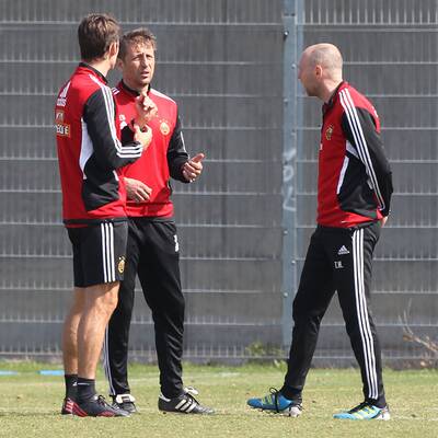 So lief das 1. Rapid-Training unter Barisic