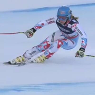 Die Bilder der Damen-Superkombi