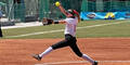Softball-EM: Österreichs Pitcherin