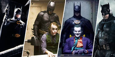 Batman Bale Ledger Keaton Nicholson Affleck