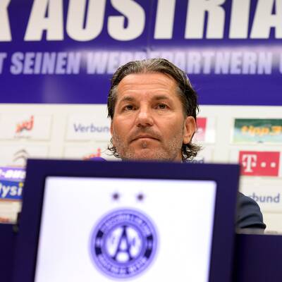 Baumgartner als Austria-Coach vorgestellt