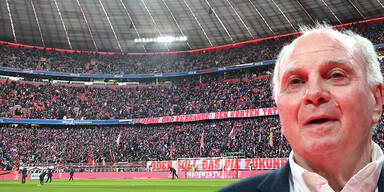 Bayern Fans Hoene&szlig;