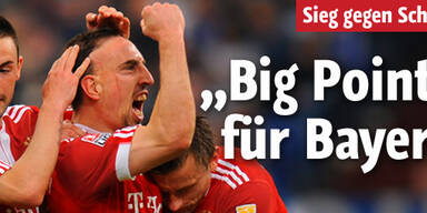 Bayern erkämpft sich Tabellenführung