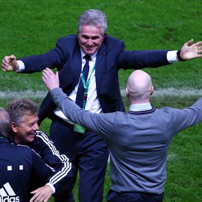So feiern die Bayern den Pokal-Titel