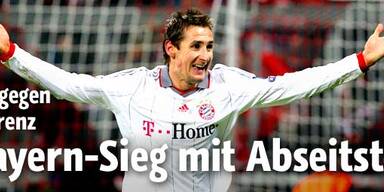 Bayern siegen dank Abseits-Tor