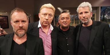 Boris Becker und Andreas Vitasek