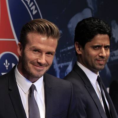 David Beckham bei PSG vorgestellt
