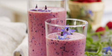 Beeren-Bananen-Smoothie