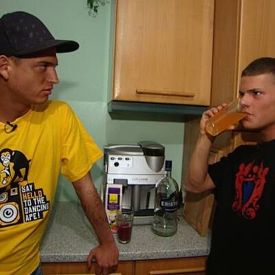 Lukas, Mario und Chris