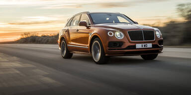 Bentayga Speed wird seinem Namen gerecht