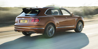 Bentayga Speed wird seinem Namen gerecht