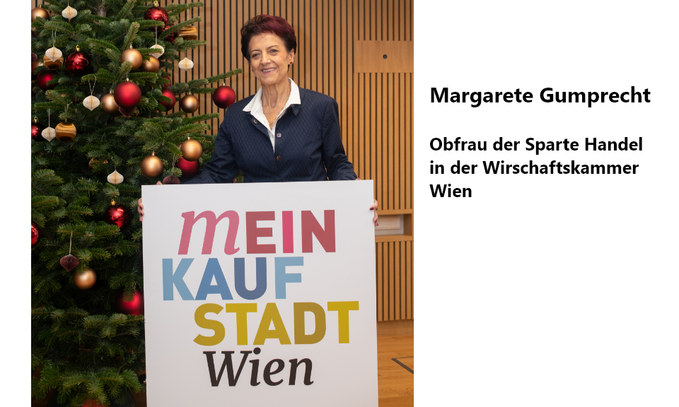 Margarete Gumprecht - Opfrau der Sparte Handel in der Wirtschaftskammer Wien