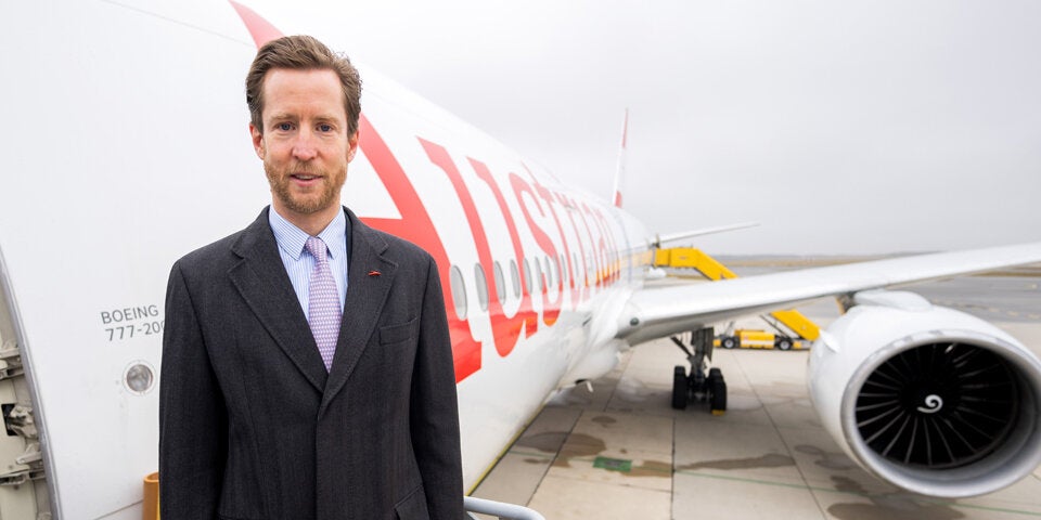 Großer Andrang bei Impfaktion in Boeing 777 am Airport Wien