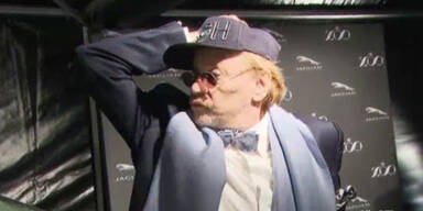 Skandal: Helmut Berger ohrfeigt Bryan Adams