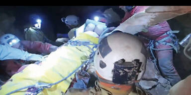 Rettungs-Drama: Bergung aus 1000 Meter