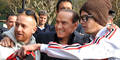 Berlusconi besucht Milan-Stars beim Training