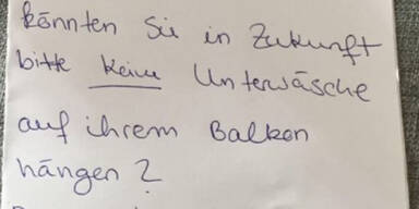 Beschwerde Unterw&auml;sche