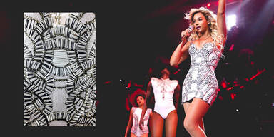 Beyonc&eacute; bestreitet Tournee in Versace