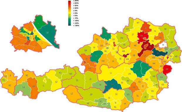 Bezirke Kriminalität
