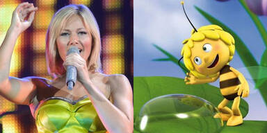 Helene Fischer und Biene Maja