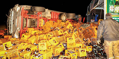 28.000 Biere &shy;"verungl&uuml;ckt"