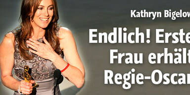 Endlich - Erste Frau erhält Regie-Oscar