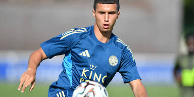 Bilal El Khannouss of Leicester City