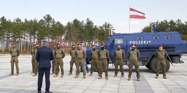 Cobra beendet Grenzschutz-Einsatz in Griechenland