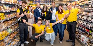 Lehrlinge schupfen sieben Billa-M&auml;rkte