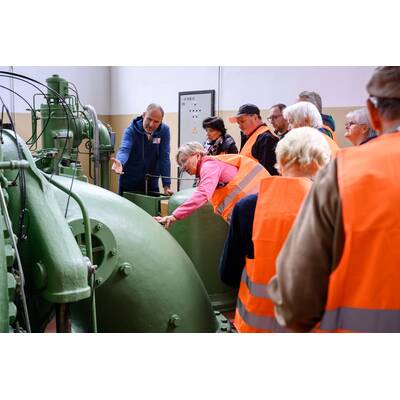 Der Bau eines der erste Speicherkraftwerke der Steiermark