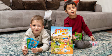 Kopie von Spar-Stickermania: Mit tierischen Champions sportlich ins neue Jahr.