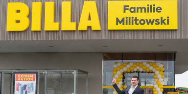 Vom Lehrling zum Chef: BILLA-Karriere made in N&Ouml; &ndash; Norbert Militowski er&ouml;ffnet eigenen Markt