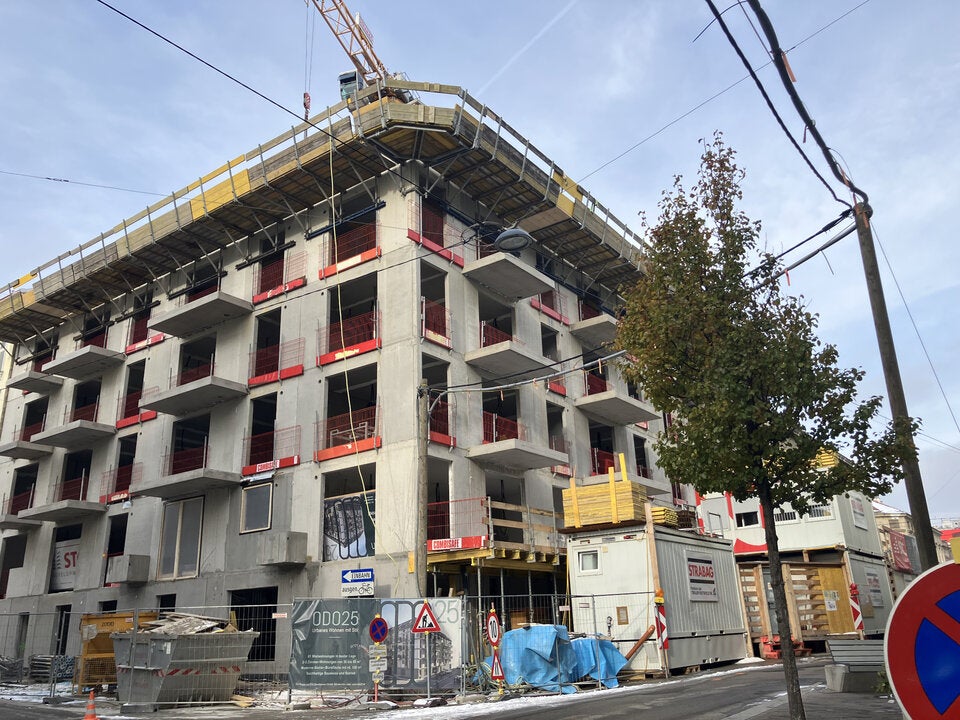 STC Development: Rohbau von ODO25 in Wien-Ottakring im Zeitplan