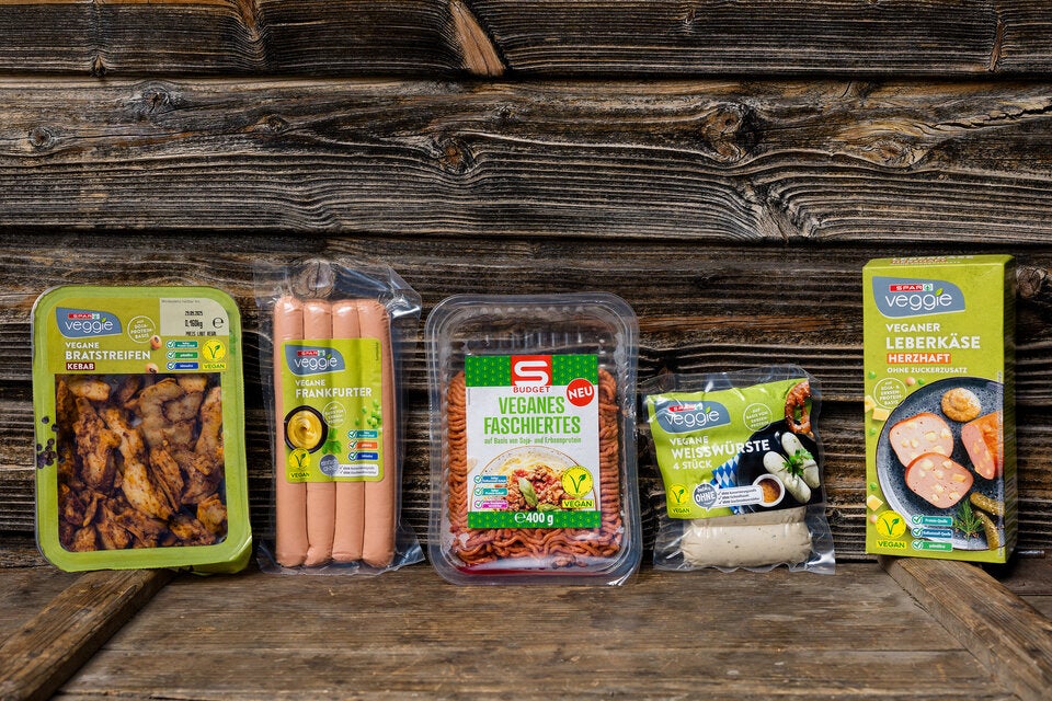 Neue Spar-Veggie Range