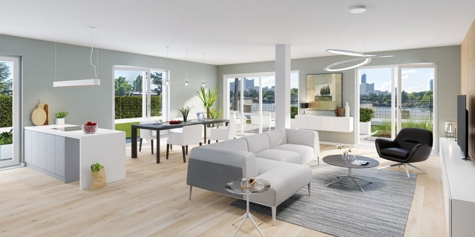 Baubeginn für 14 exklusive Wohnungen an der Alten Donau