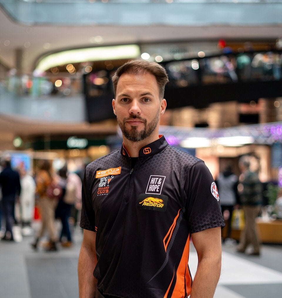 Mit dem zweifachen Weltmeister aus Kärnten Albin Ouschan ist ein echter Weltstar des Billardsports zu Gast im HUMA ELEVEN.