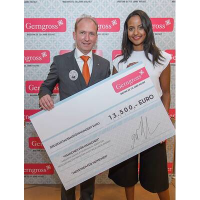 Gerngross feiert 135 Jahre mit Sara Nuru