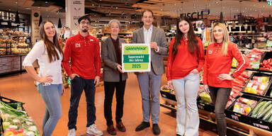 INTERSPAR 2025 erneut &bdquo;Supermarkt des Jahres&ldquo;: Greenpeace zeichnet nachhaltiges Sortiment aus