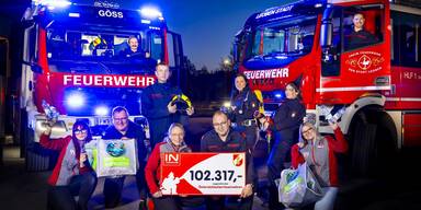 INTERSPAR-Kunden spenden &uuml;ber 102.000 Euro Pfandgeld f&uuml;r Feuerwehren