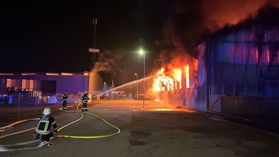 Großbrand forderte 183 Feuerwehrleute