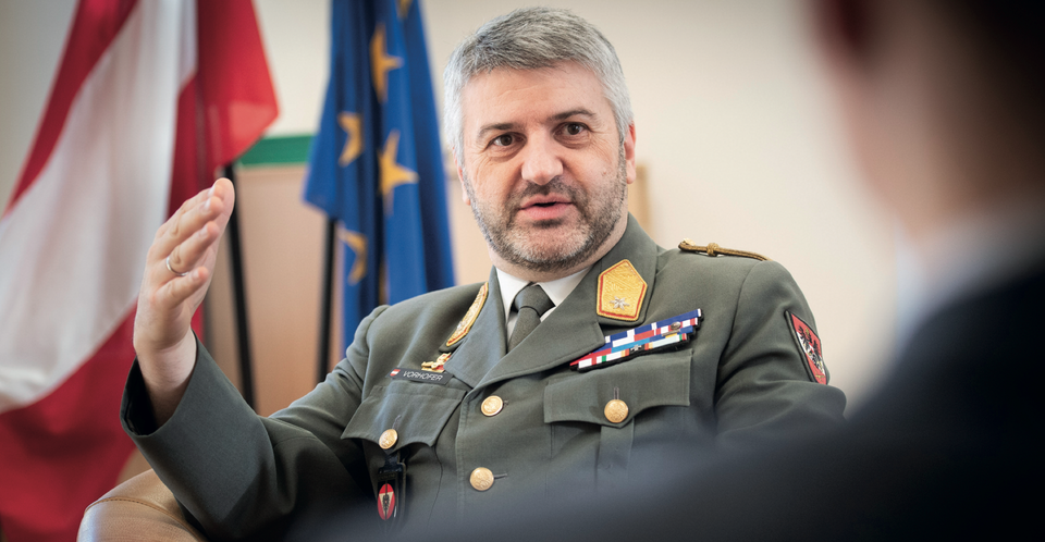 Bundesheer Generalmajor Peter Vorhofer
