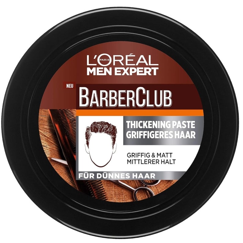 L'Oréal Paris Men Expert Barber Club Thickening Paste Griffigeres Haar 