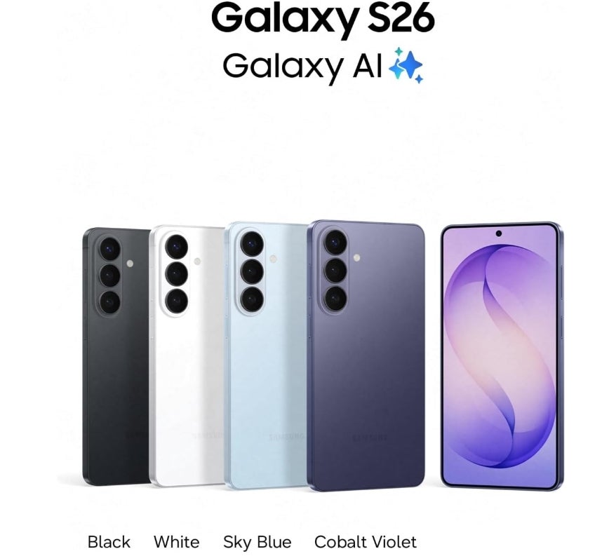 Samsung Galaxy S26 AI Smartphone mit Galaxy AI, Ohne Vertrag, Handy mit Android, 12 GB RAM, 512 GB Speicher, AP Prozessor, 50 MP, Cobalt Violet, 3 Jahre Herstellergarantie [Exklusiv auf Amazon] 