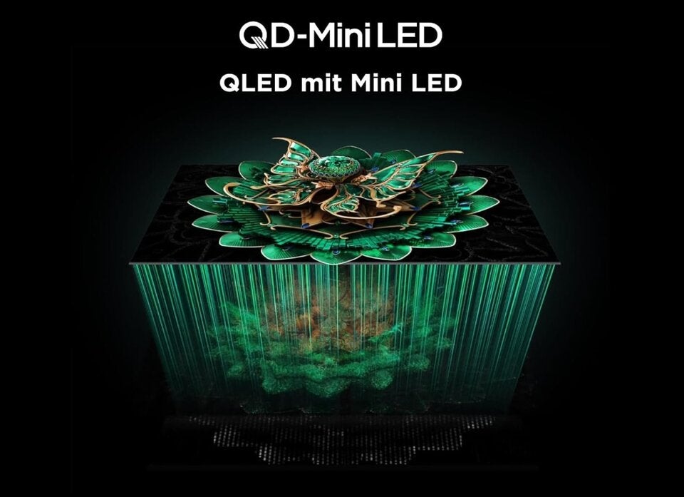 TCL 50C7K 50 Zoll QD-Mini LED Fernseher, 4K HDR Premium 2000, Smart Google TV mit 144Hz Motion Clarity Pro (Dolby Vision IQ & Atmos, HVA-Panel) 