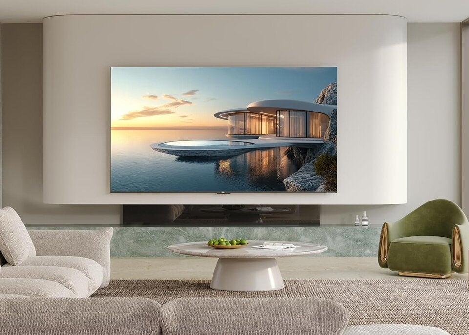 TCL 50C7K 50 Zoll QD-Mini LED Fernseher, 4K HDR Premium 2000, Smart Google TV mit 144Hz Motion Clarity Pro (Dolby Vision IQ & Atmos, HVA-Panel) 